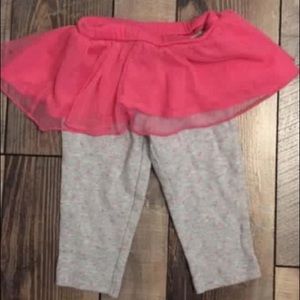 Pants with tutu
